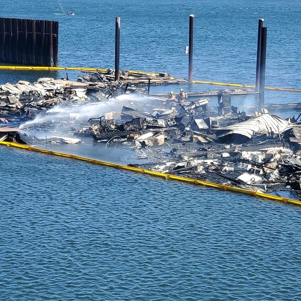 TD Marina fire